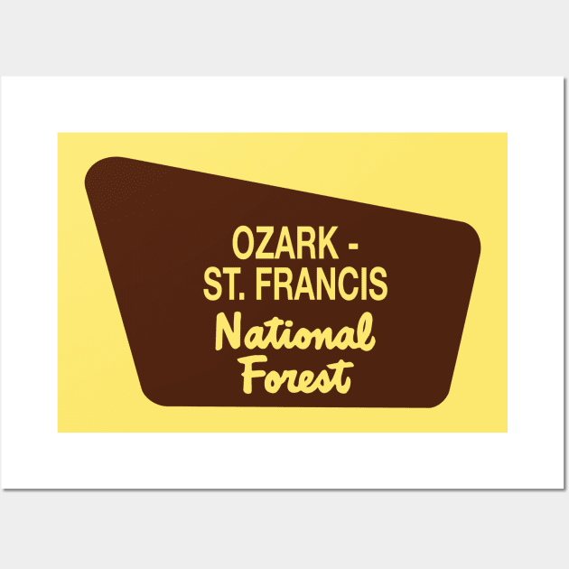 Ozark - St Francis National Forest Wall Art by nylebuss